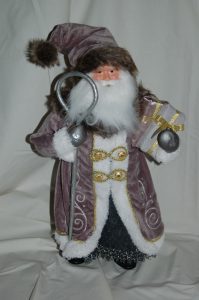 908.11A Santa in Fur Coat- Antique Items, Maps and Prints for Sale